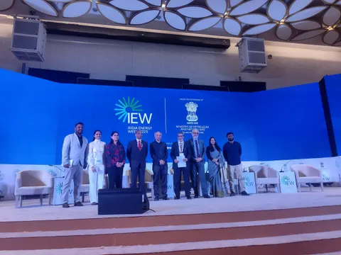 Speakers on stage at India Energy Week 2025