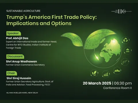Poster for “Trump’s America First Trade Policy: Implications and Options”